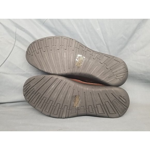 Bostonian Men\'s Kongo Excel Slip On Shoes Leather Brown Size 9 WIDE NEW IN BOX!